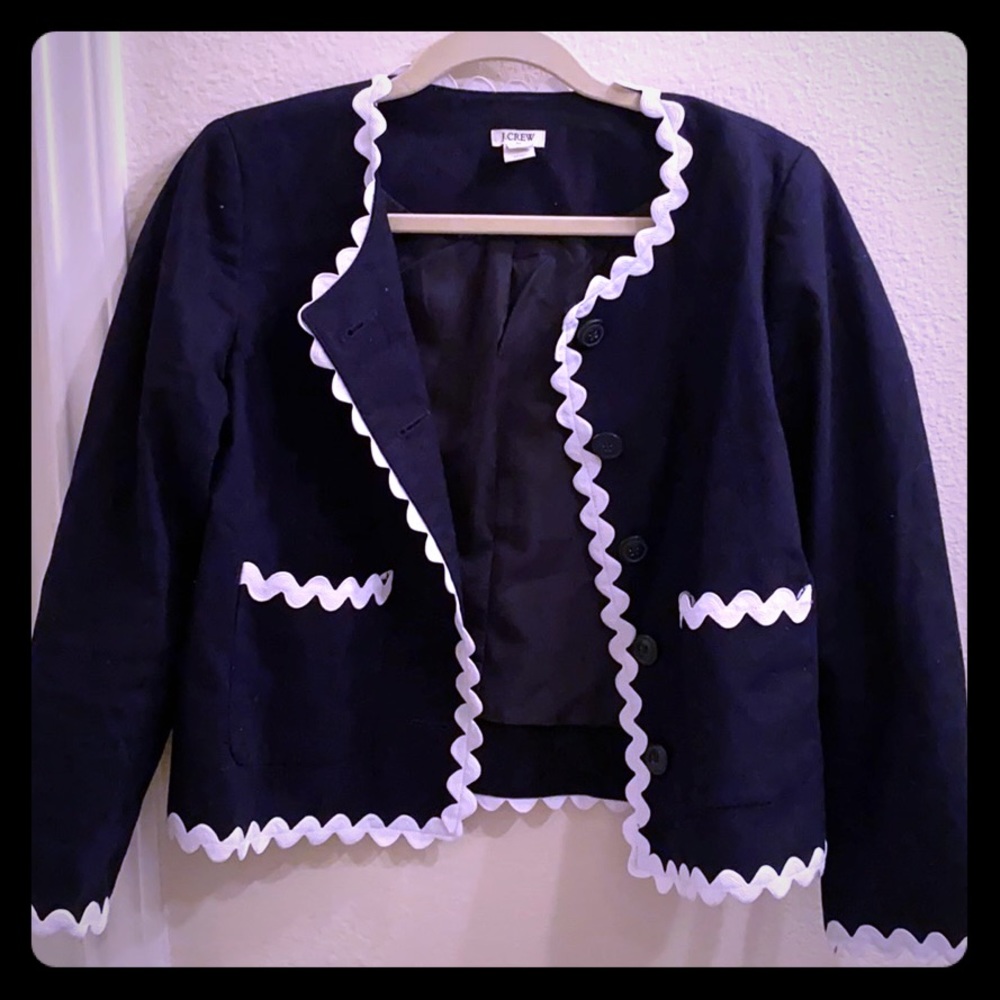 Jcrew blue blazer